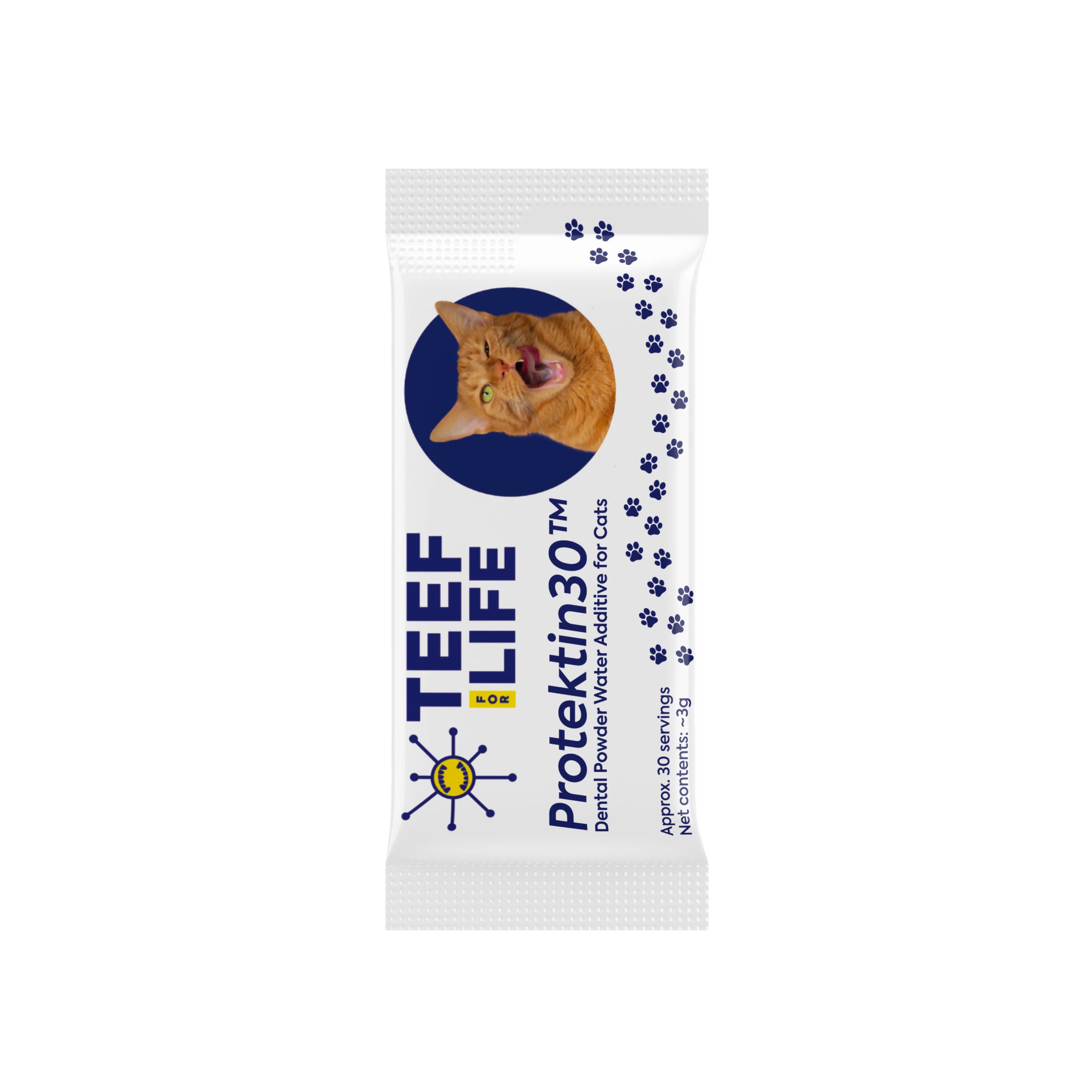 TEEF for Life Protektin30 Refill Powder Packets for Cats