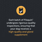 Nutramax Filaquin Anal Gland Supplement Soft Chews for Dogs, 132 ct
