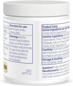 Virbac URSOLYX Soft Chews product facts, active ingredients and directions