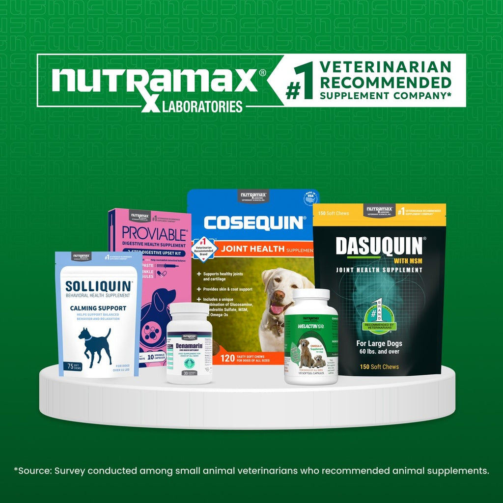 Nutramax - #1 veterinarian recommended supplement company
