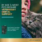 VetriScience Perio Plus Feline Dental Bites for Cats, 60 ct