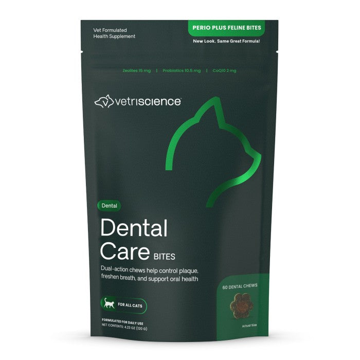 Perio-Plus Dental Care Bites for Cats, 60ct
