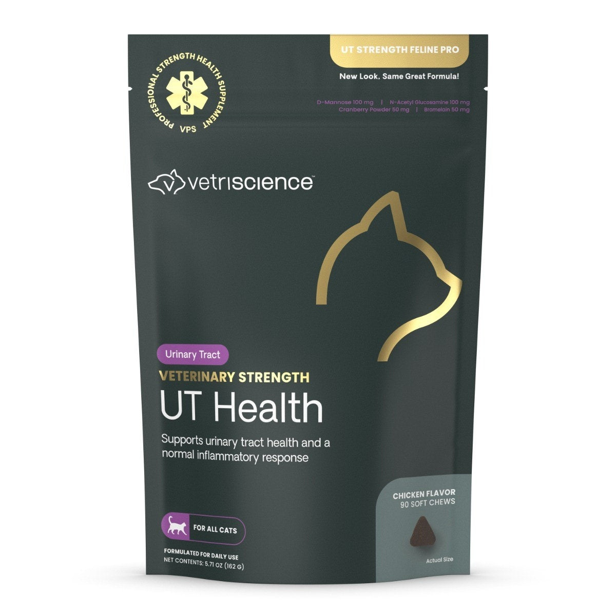 Veterinary Strength Urinary Tract Health (UT Strength Feline Pro) Soft Chews for Cats, 90ct