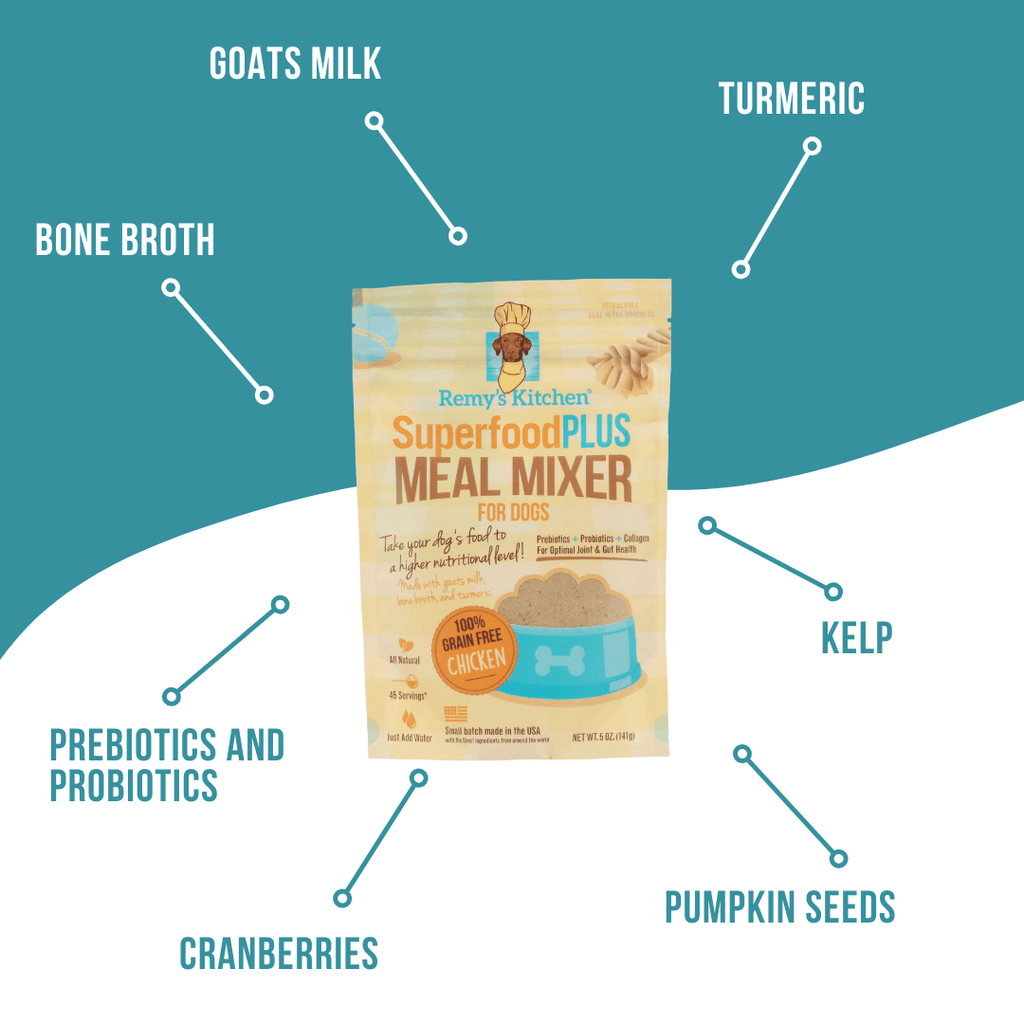 Remy's K9 Kitchen SuperfoodPLUS Meal Mixers for Dogs, 5oz Bag