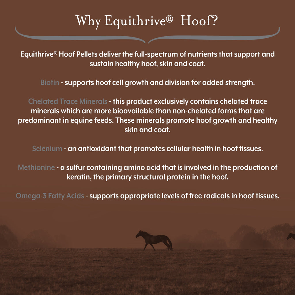 Equithrive Hoof Health Pellets for Horses