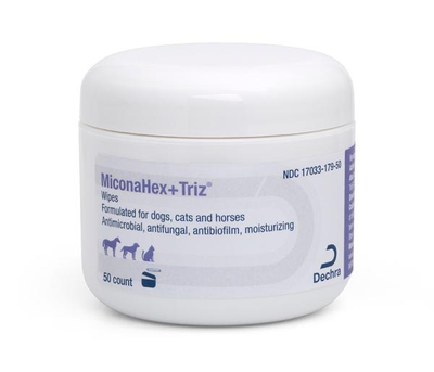 Miconahex + Triz Wipes, 50ct