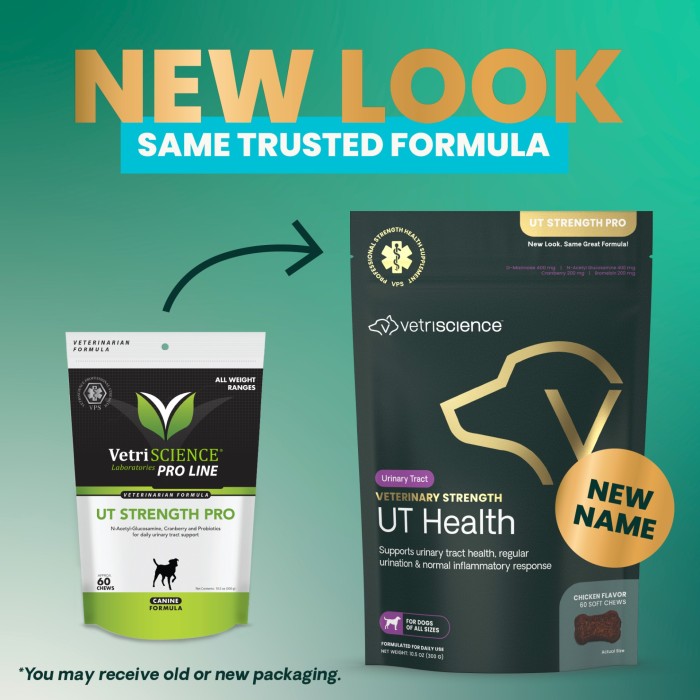 Veterinary Strength Urinary Tract Health (UT Strength Pro) Soft Chews for Dogs, 60ct