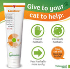 Vetoquinol Laxatone Hairball Remedy Gel for Cats, Tuna & Maple, 4.25 oz