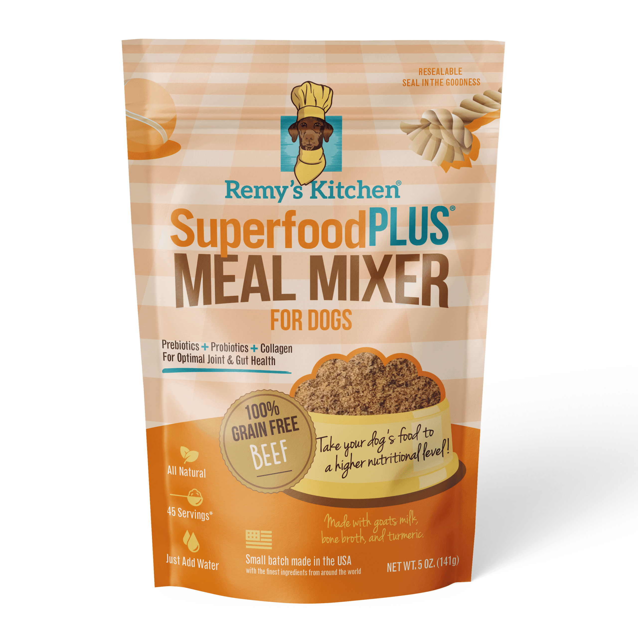 Remy's K9 Kitchen SuperfoodPLUS Meal Mixers for Dogs, 5oz Bag