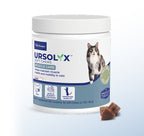 Virbac URSOLYX Muscle Care Soft Chews for Cats jar