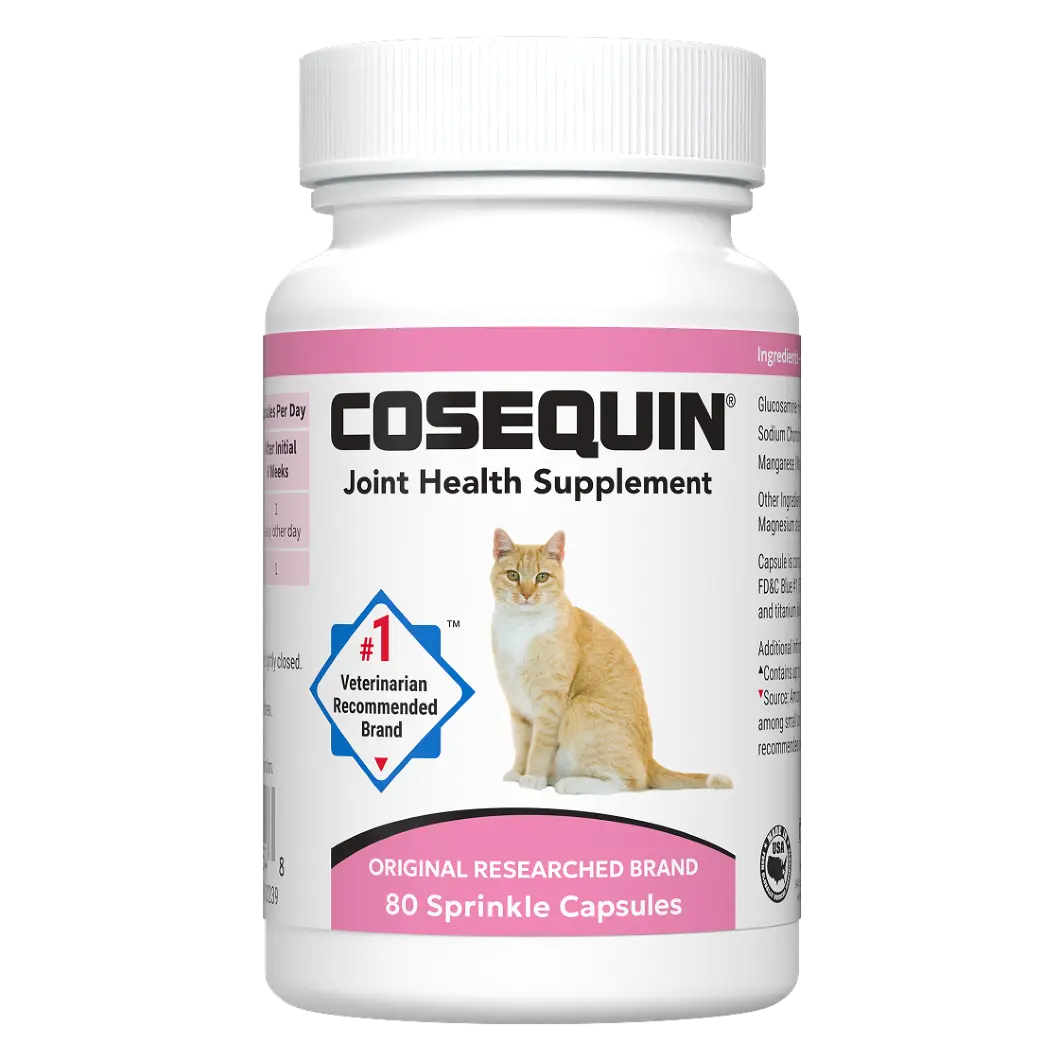 Nutramax Cosequin Sprinkle Capsules for Cats, 80ct