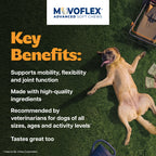 Virbac MovoFlex Advanced Joint Support Soft Chews for Dogs, 60 ct