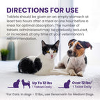Nutramax Denamarin Liver Support Tablets for Dogs & Cats, 30 ct