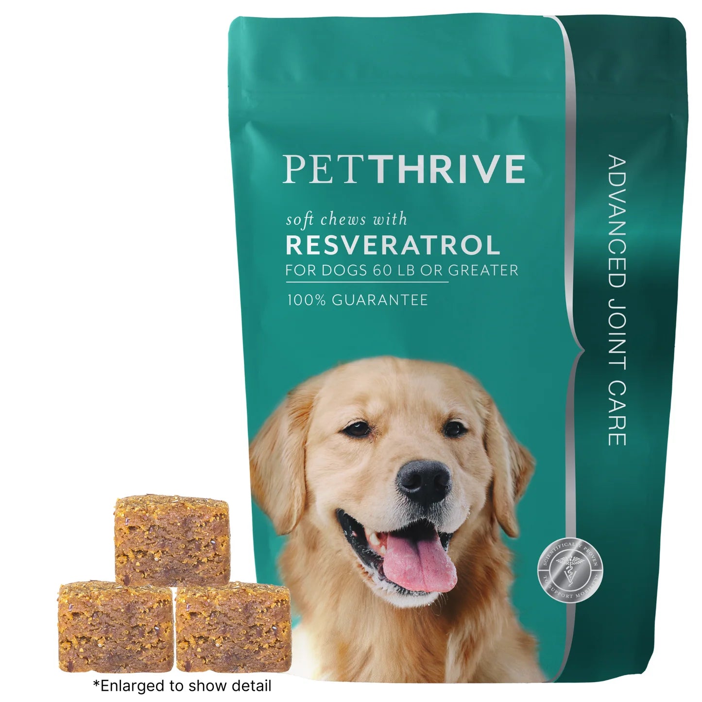 PetThrive Soft Chews with Resveratrol for Dogs