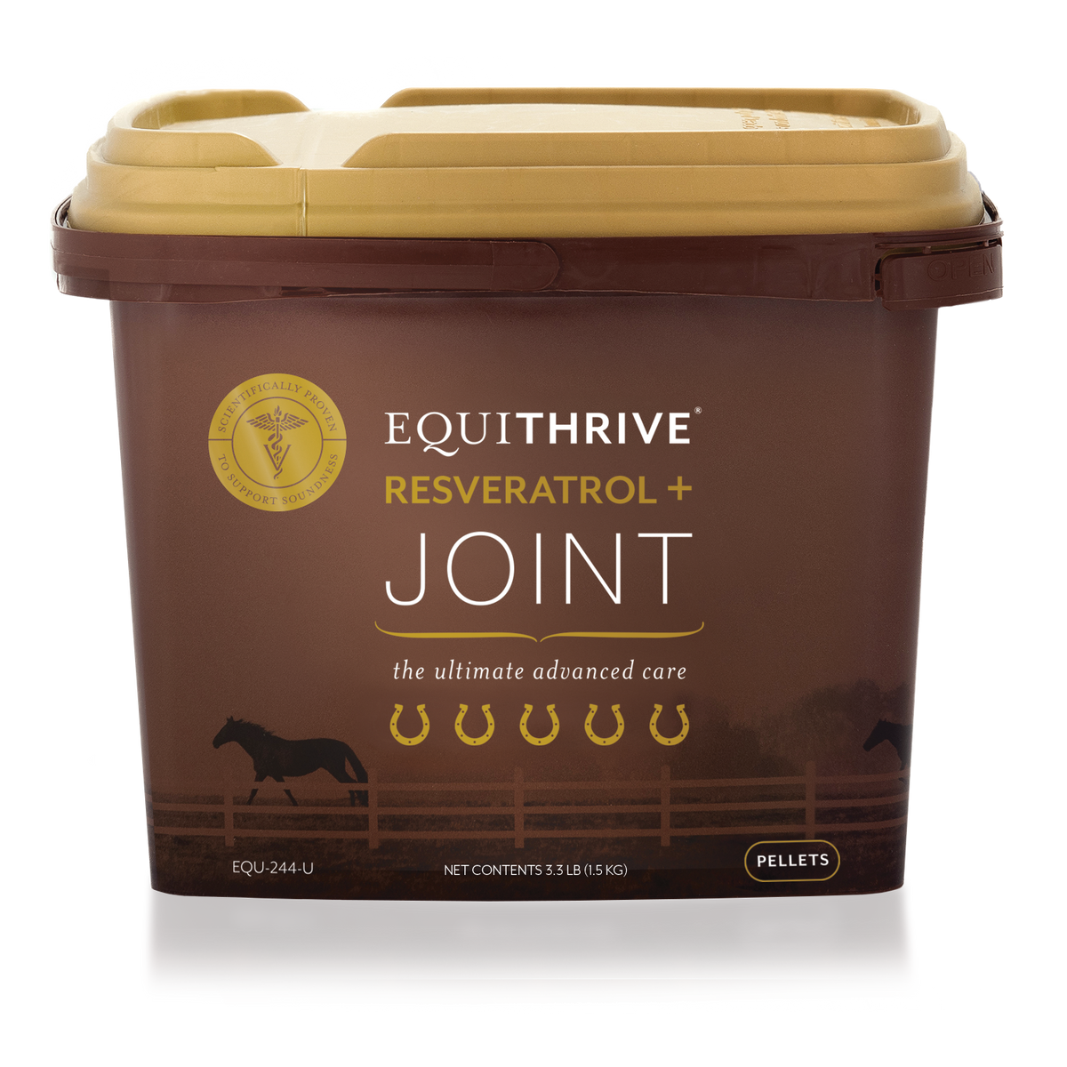 Equithrive Resveratrol+ Joint Pellets for Horses