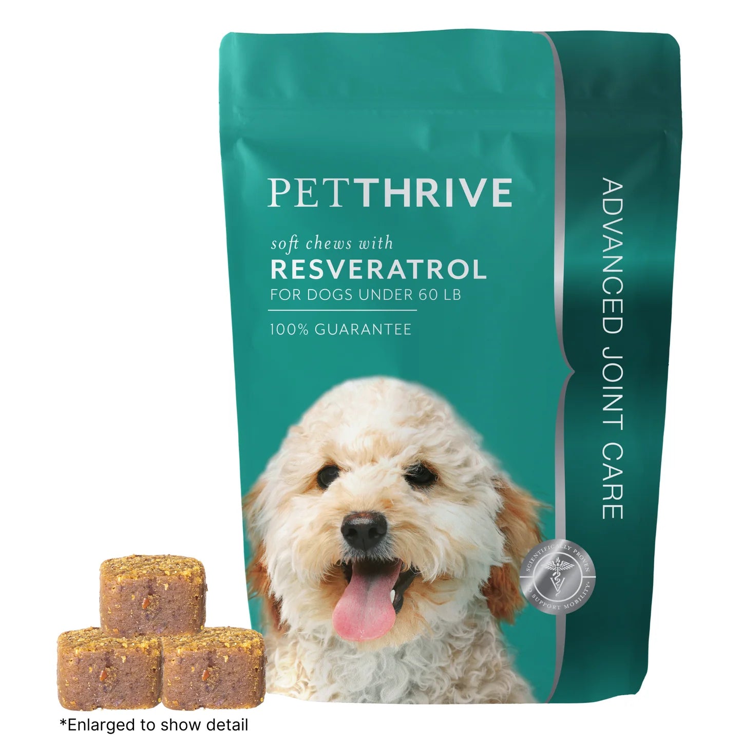 PetThrive Soft Chews with Resveratrol for Dogs