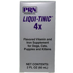 Liqui-Tinic 4X Liquid Iron & B-Vitamin Supplement for Dogs & Cats, 2 oz