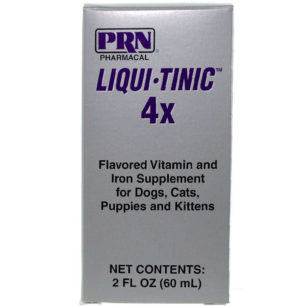 Liqui-Tinic 4x Liquid Iron & Vitamin Concentrate: 2oz