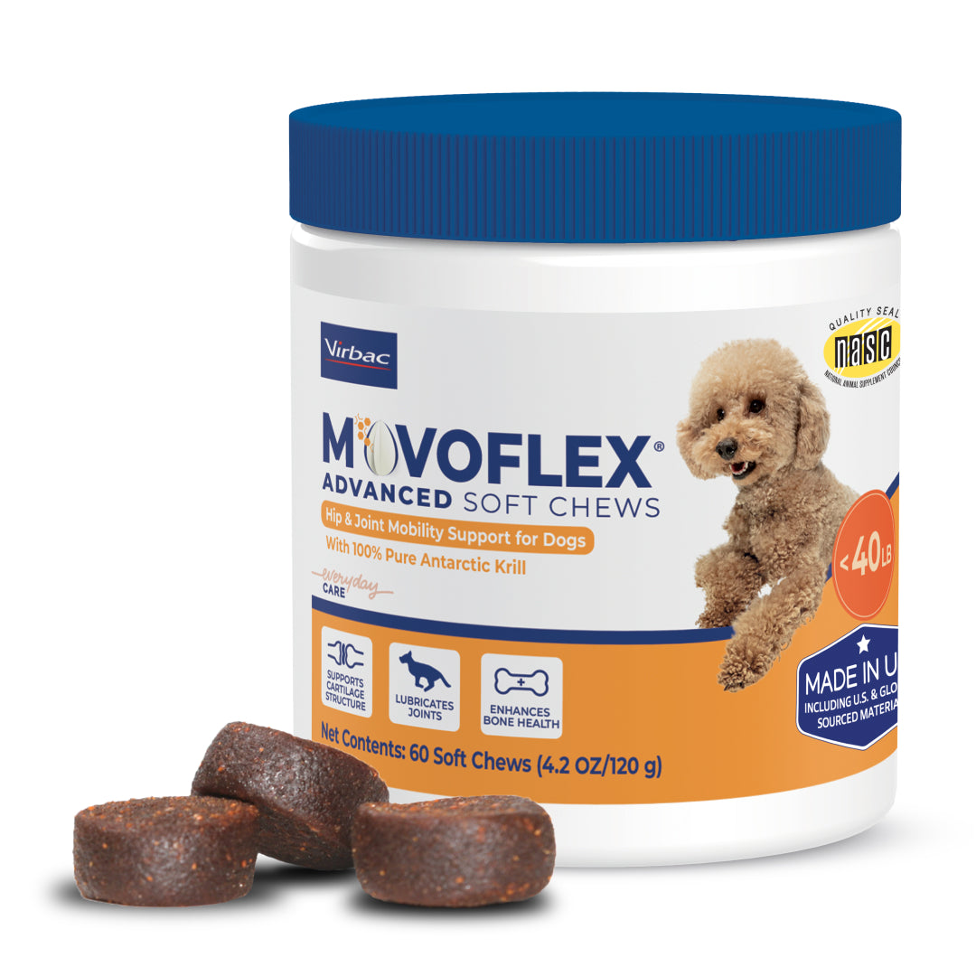 MovoFlex Advanced Joint Support Soft Chews for Dogs, 60ct