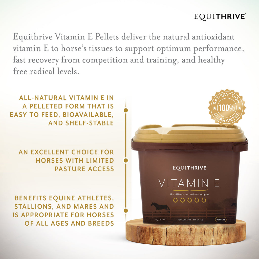 Equithrive Natural Vitamin E Pellets for Horses