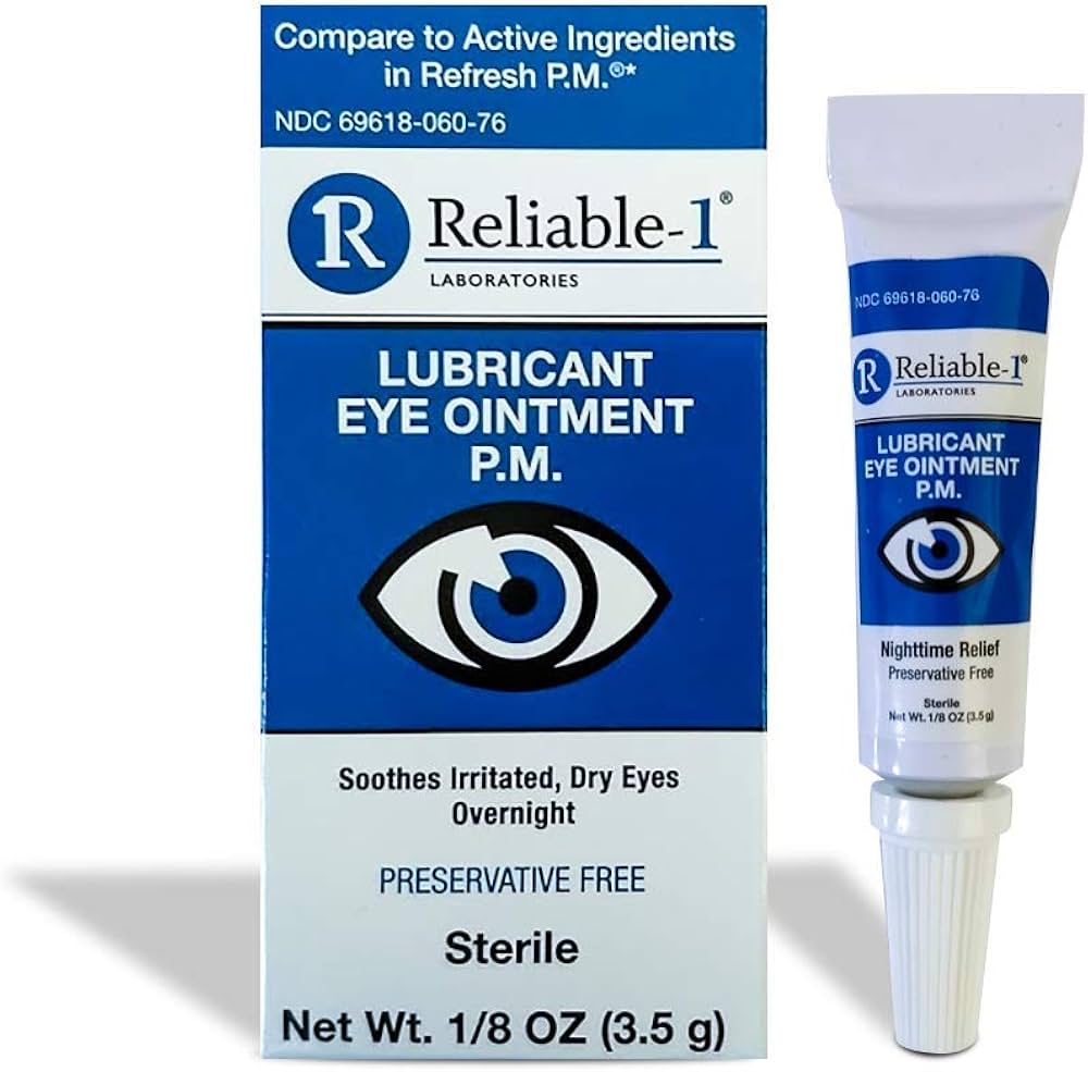 Lubricant Eye Ointment (P.M.) Preservative-Free