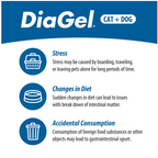 Emergency Poop Refill: 2 DiaGel Syringes for Dogs & Cats (Already on a Probiotic)