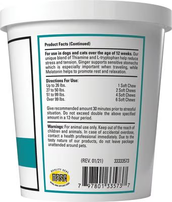 Stress Away Soft Chews, 65ct