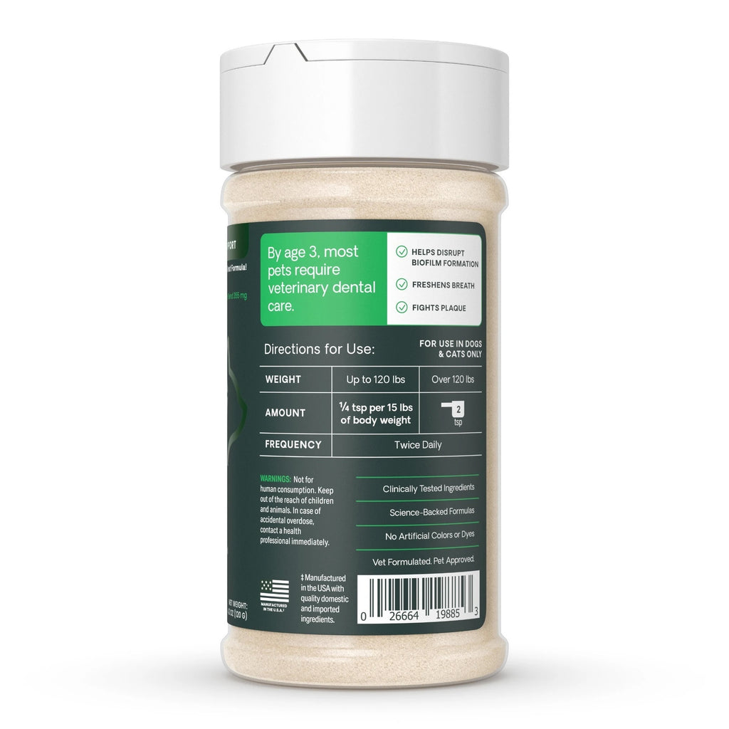 Vetriscience Dental Care (Perio Support) Powder for All Dogs & Cats, 4.2oz