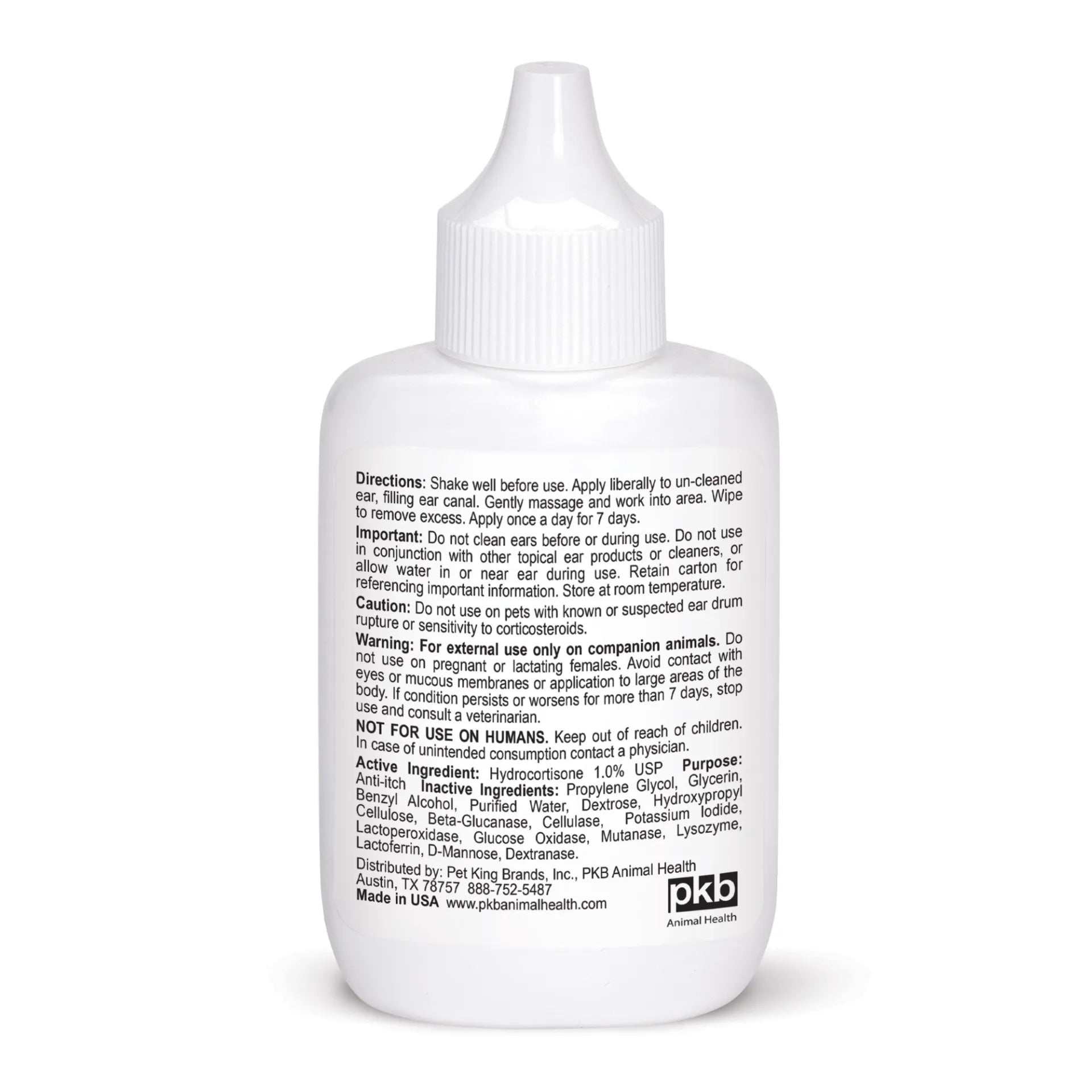 Advanced Formula Zymox Plus Otic with 1% Hydrocortisone, 1.25oz