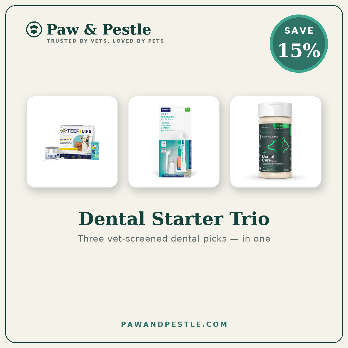 Dr. Shockman's Dental Starter Trio bundle — save 15%