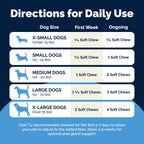 Glandex Anal Gland & Fiber Soft Chews for Dogs, Peanut Butter, 60 ct