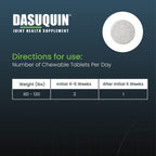 Nutramax Dasuquin with MSM Joint Chewable Tablets for Dogs, 84 ct