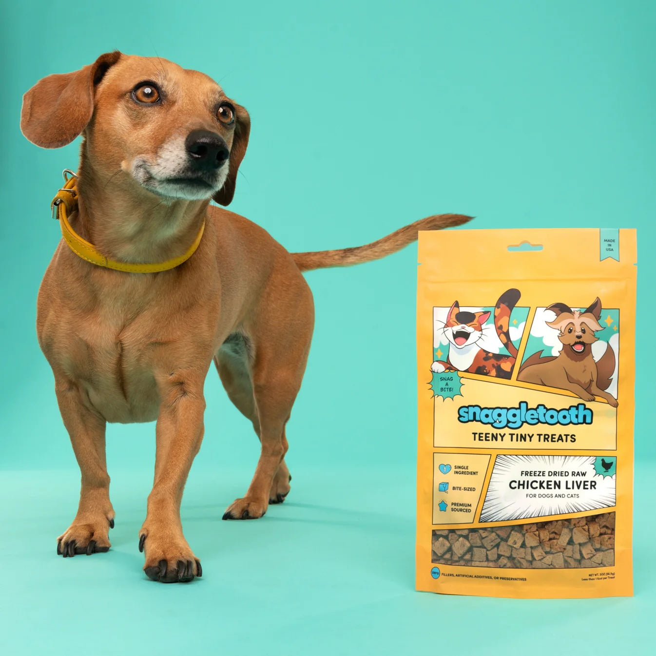 Snaggletooth Teeny Tiny Treats, 2oz Bag