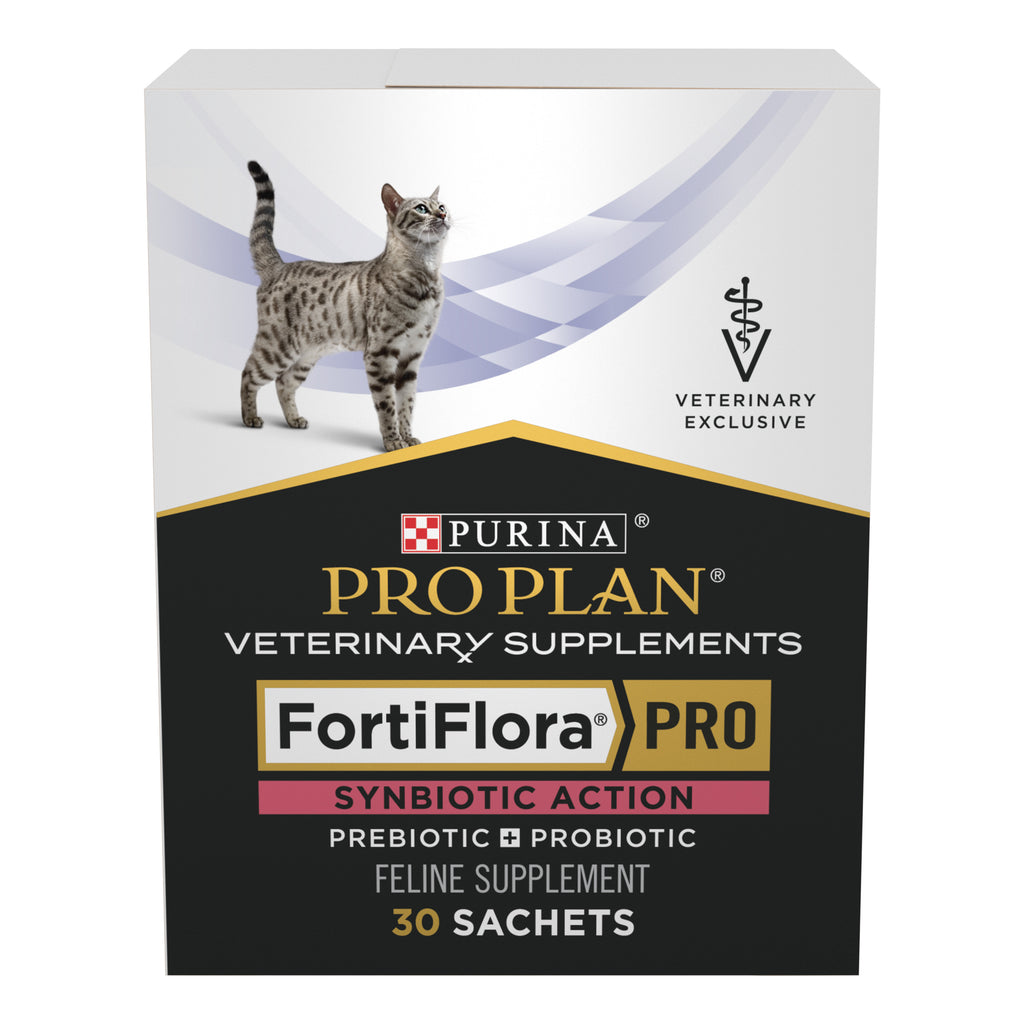 Purina Pro Plan Veterinary Diets FortiFlora Pro SA feline probiotic sprinkle packets, 30 ct