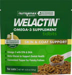 Nutramax Welactin Omega-3 Tidbits Food Topper for Cats, 5.29 oz