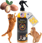 E3 K9 Waterless Argan Oil Shampoo for Dogs & Cats, 16 oz