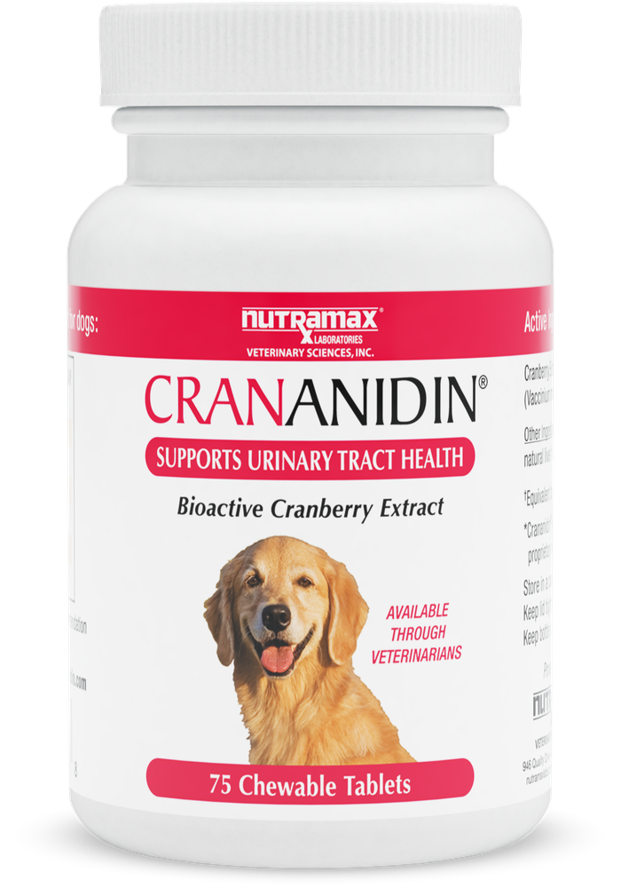 Nutramax Crananidin Chewable Tablets for Dogs, 75ct