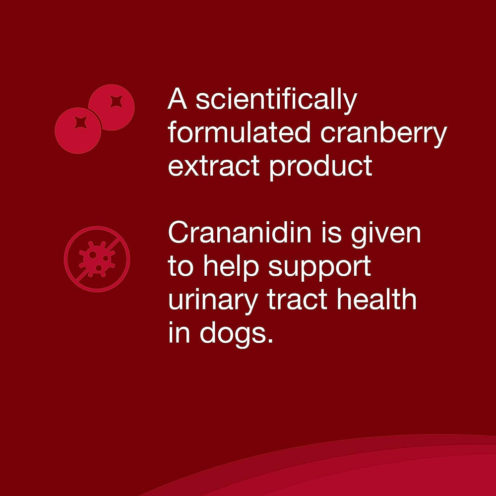Nutramax Crananidin Chewable Tablets for Dogs, 75ct