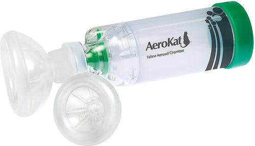 AeroKat Feline Aerosol Chamber: Small and Medium Mask – Paw and Pestle