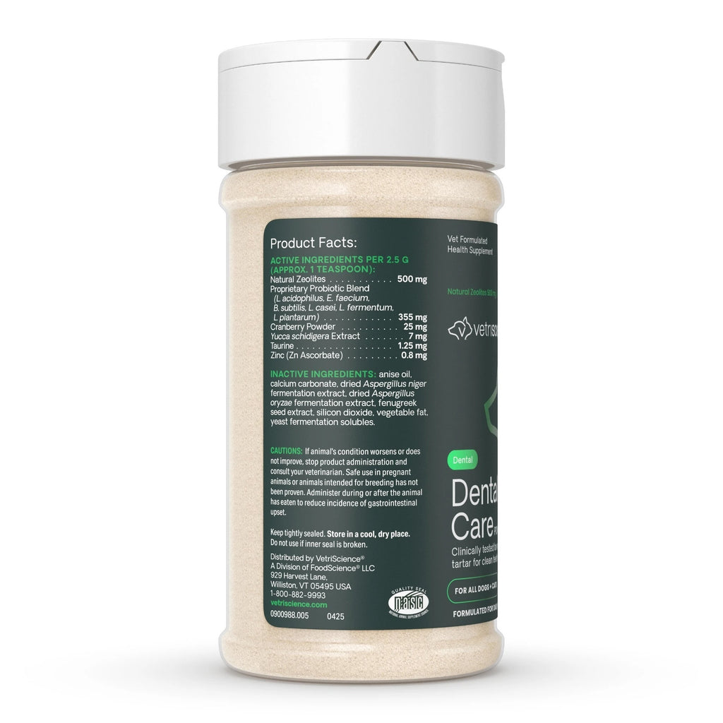 Vetriscience Dental Care (Perio Support) Powder for All Dogs & Cats, 4.2oz