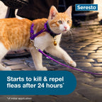 Seresto 8-Month Flea & Tick Collar for Cats