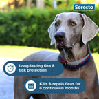 Seresto 8-Month Flea & Tick Collar for Dogs