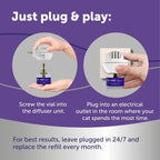 Feliway Optimum Calming Diffuser Refill for Cats, 30-Day, 48 mL