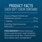 Nutramax Solliquin Calming Soft Chews for Dogs & Cats, 75 ct