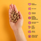 Snaggletooth Teeny Tiny Freeze-Dried Raw Treats for Dogs & Cats, 2 oz