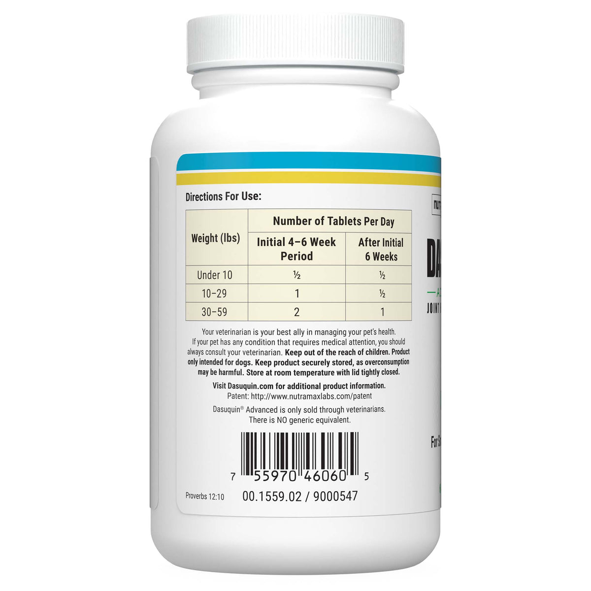 Nutramax Dasuquin Advanced with Eggshell Membrane, 64ct Chewable Tablets