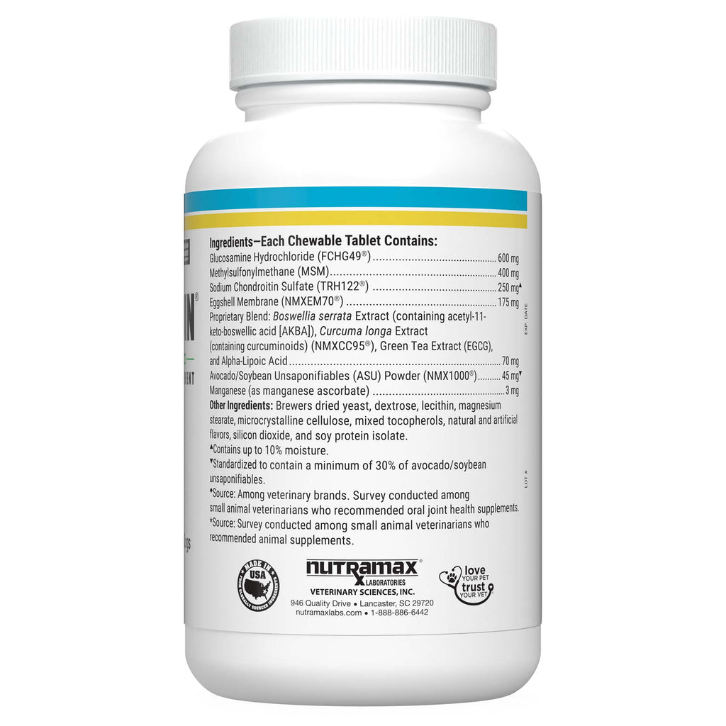 Nutramax Dasuquin Advanced with Eggshell Membrane, 64ct Chewable Tablets