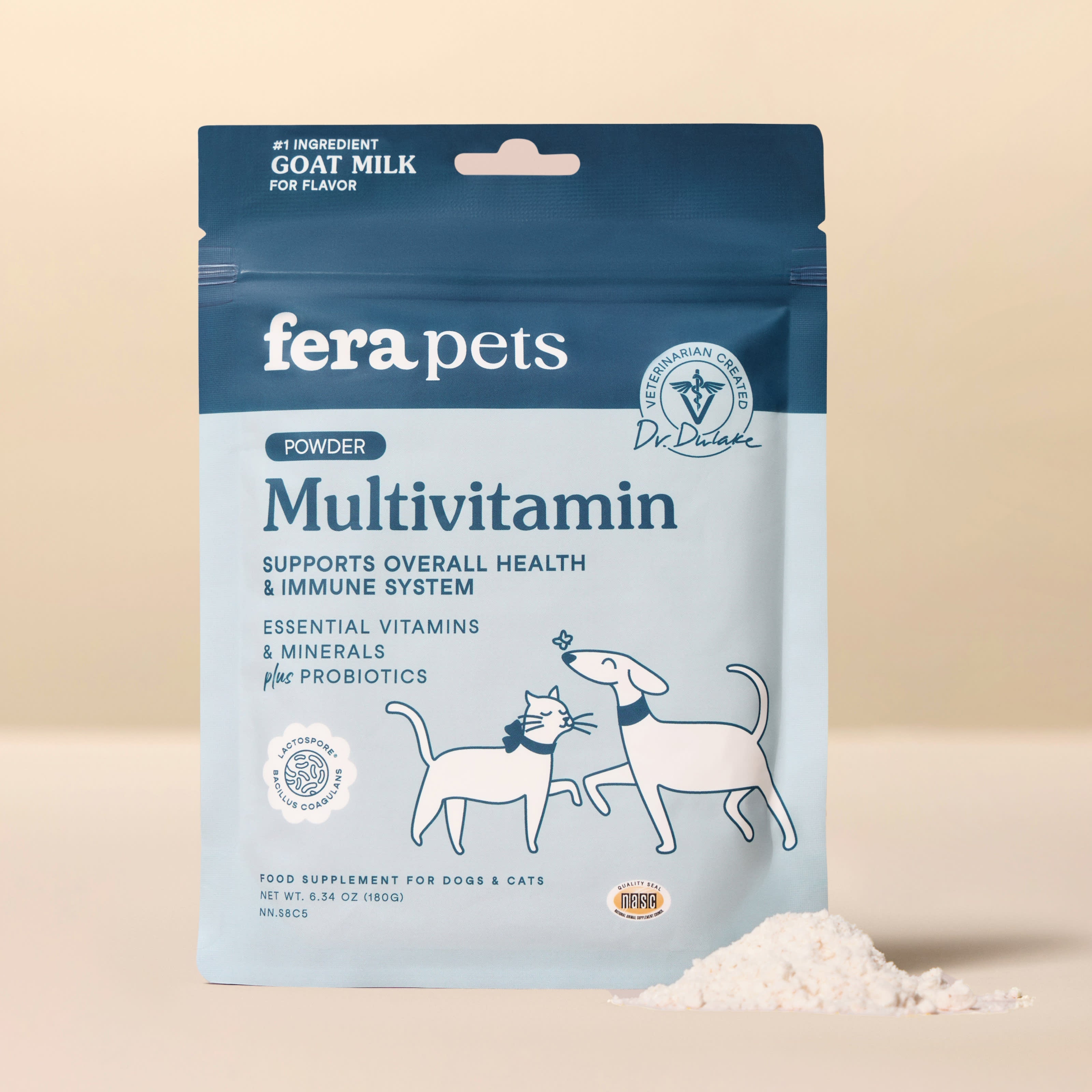 Fera Multivitamin Goat Milk Topper front